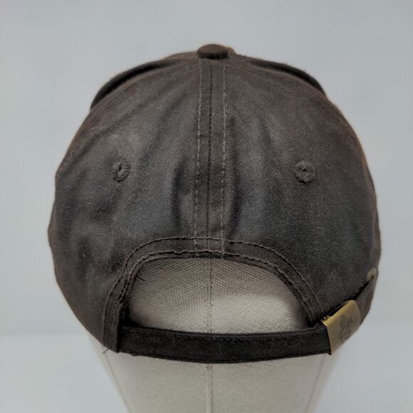 Outback Slideback Aussie Slugger Cap Brown OSFA Adjustable Embroidered Cotton - Picture 6 of 9